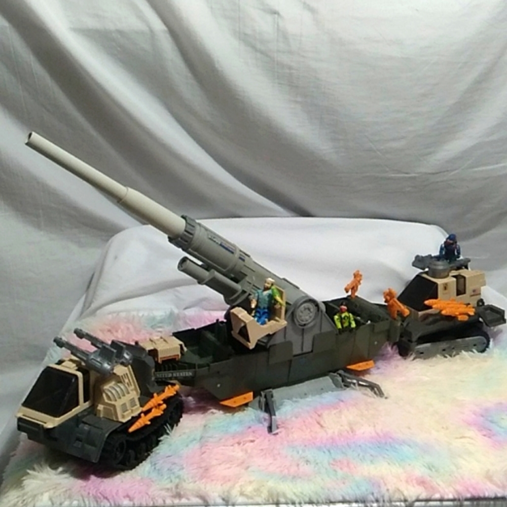 (D-18) GI Joe 1989 Vtg Thunderclap Near Complete (Men Not Included) Collectible